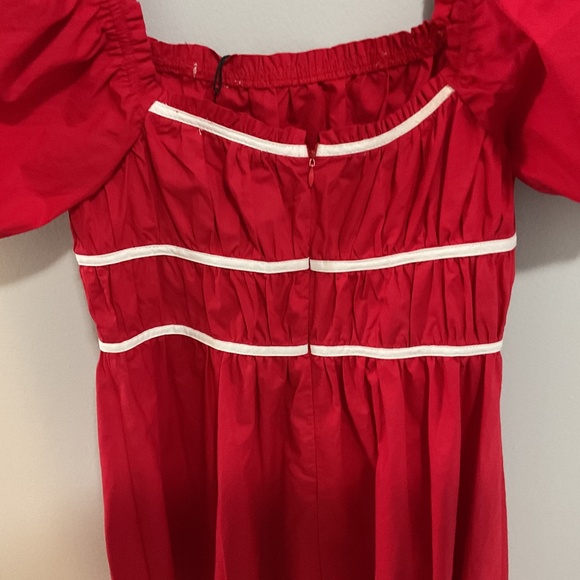 NWT day+moon Hot Streak Mini Dress In Red, Small - Picture 10 of 11